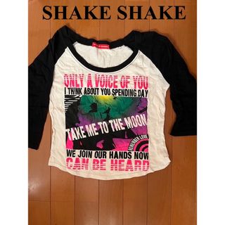 シェイクシェイク SHAKE SHAKE ロンT トップス カットソー ロゴ