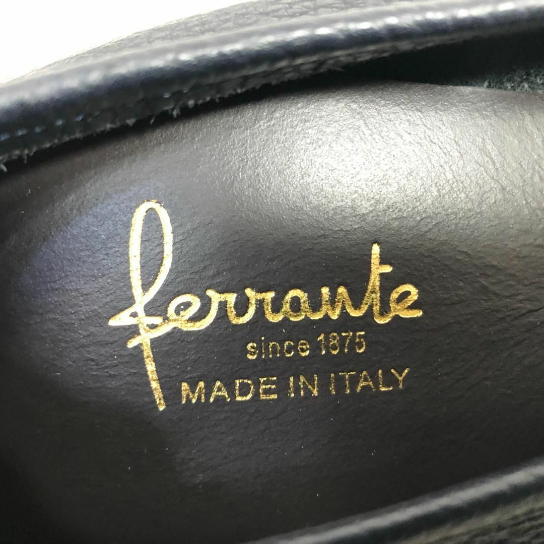 FERRANTE(フェランテ)のFERRANTE フェランテ レザー スリッポン 高級 ルームシューズ レディースの靴/シューズ(その他)の商品写真