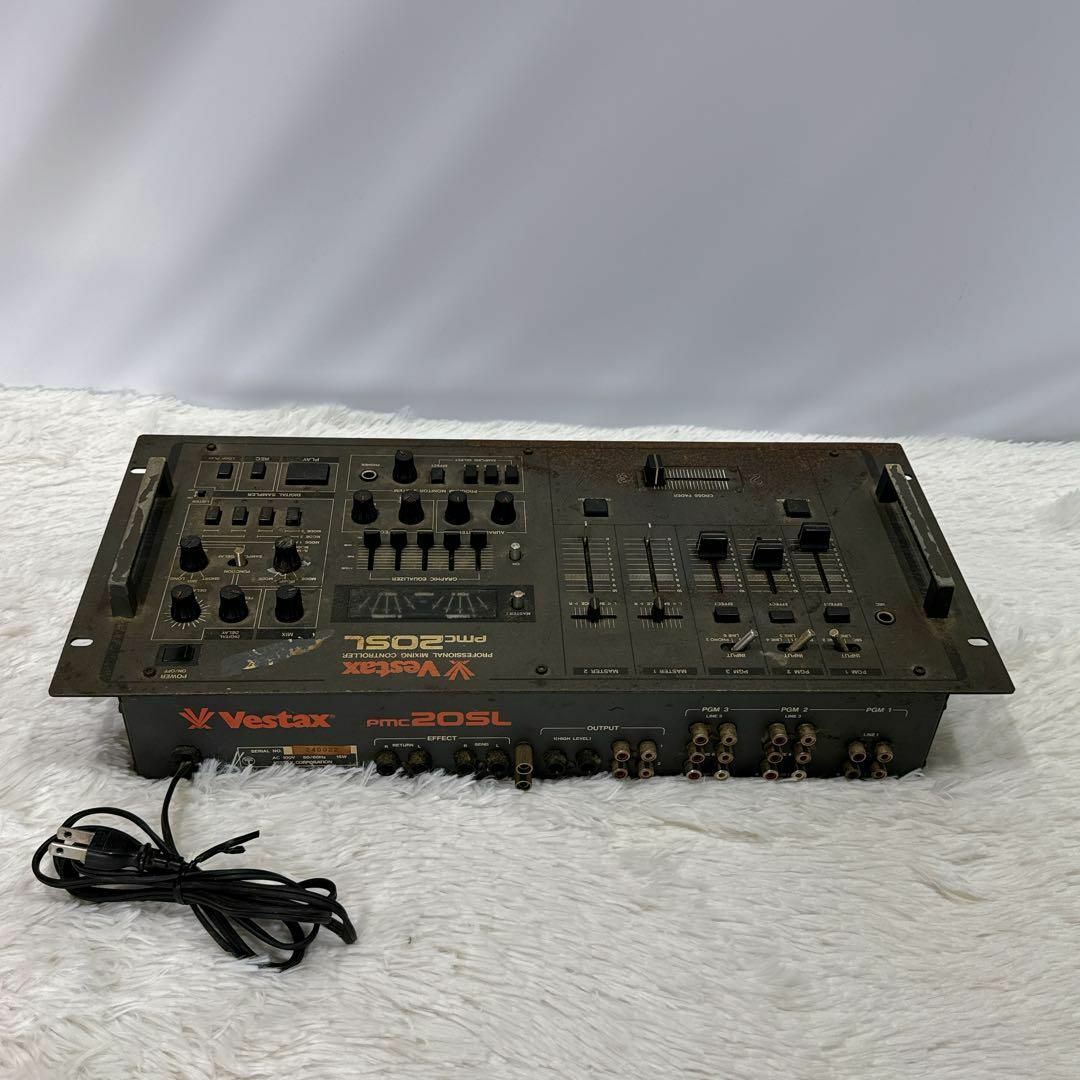 VESTAX ベスタクス PMC20SL DJミキサー ジャンク扱い 楽器のDJ機器(DJミキサー)の商品写真