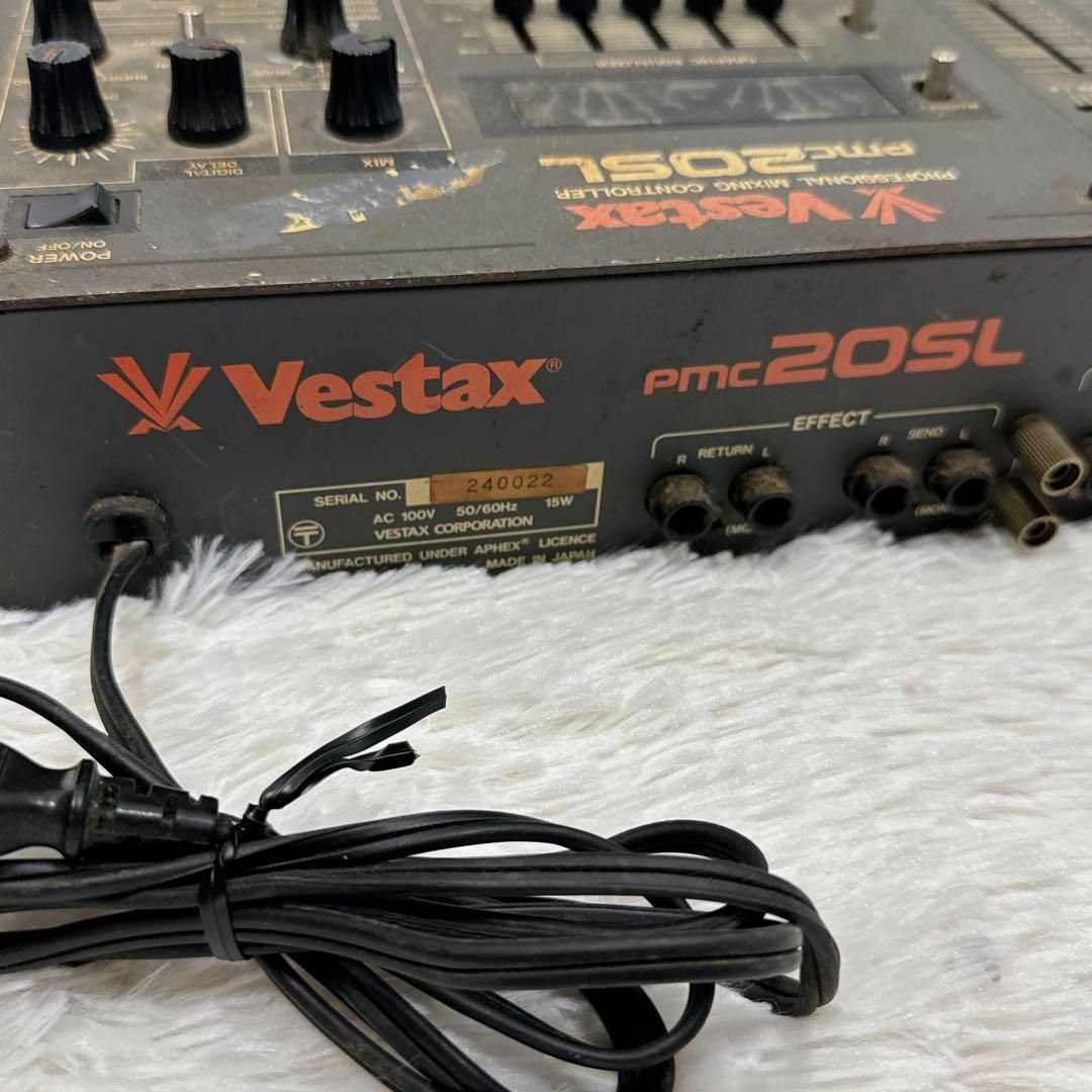 VESTAX ベスタクス PMC20SL DJミキサー ジャンク扱い 楽器のDJ機器(DJミキサー)の商品写真