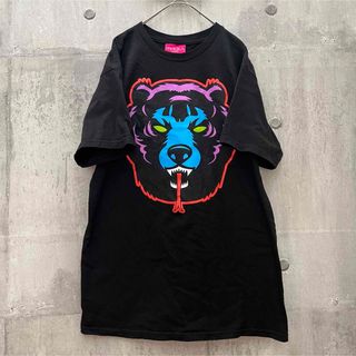 ミシカ(MISHKA)のミシカ　MISHKA TシャツMサイズ　ブラック(Tシャツ/カットソー(半袖/袖なし))