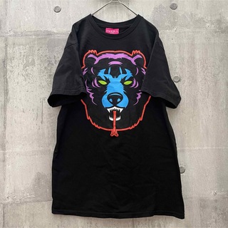 ミシカ(MISHKA)のミシカ　MISHKA TシャツMサイズ　ブラック(Tシャツ/カットソー(半袖/袖なし))