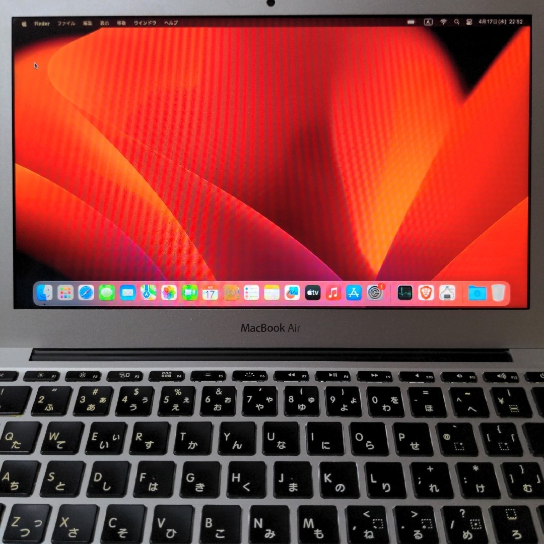 Mac (Apple)(マック)のApple Macbook Air 11インチ 8GB 2013 A1465 スマホ/家電/カメラのPC/タブレット(ノートPC)の商品写真