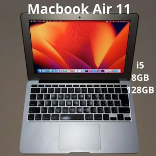 マック(Mac (Apple))のApple Macbook Air 11インチ 8GB 2013 A1465(ノートPC)