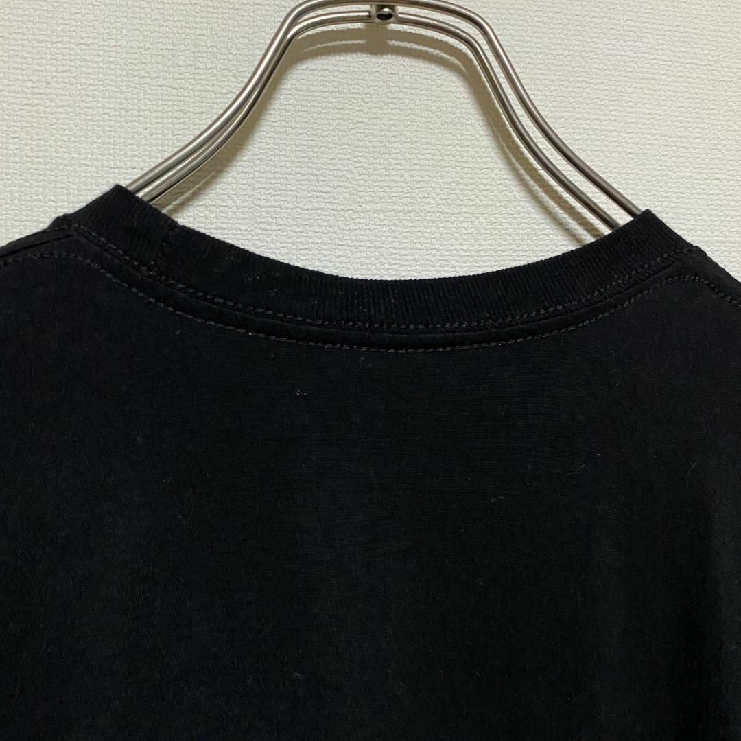 アメリカ古着　メッセージ　プリント　半袖　Tシャツ　メキシコ製　ブラック　I96 メンズのトップス(Tシャツ/カットソー(半袖/袖なし))の商品写真