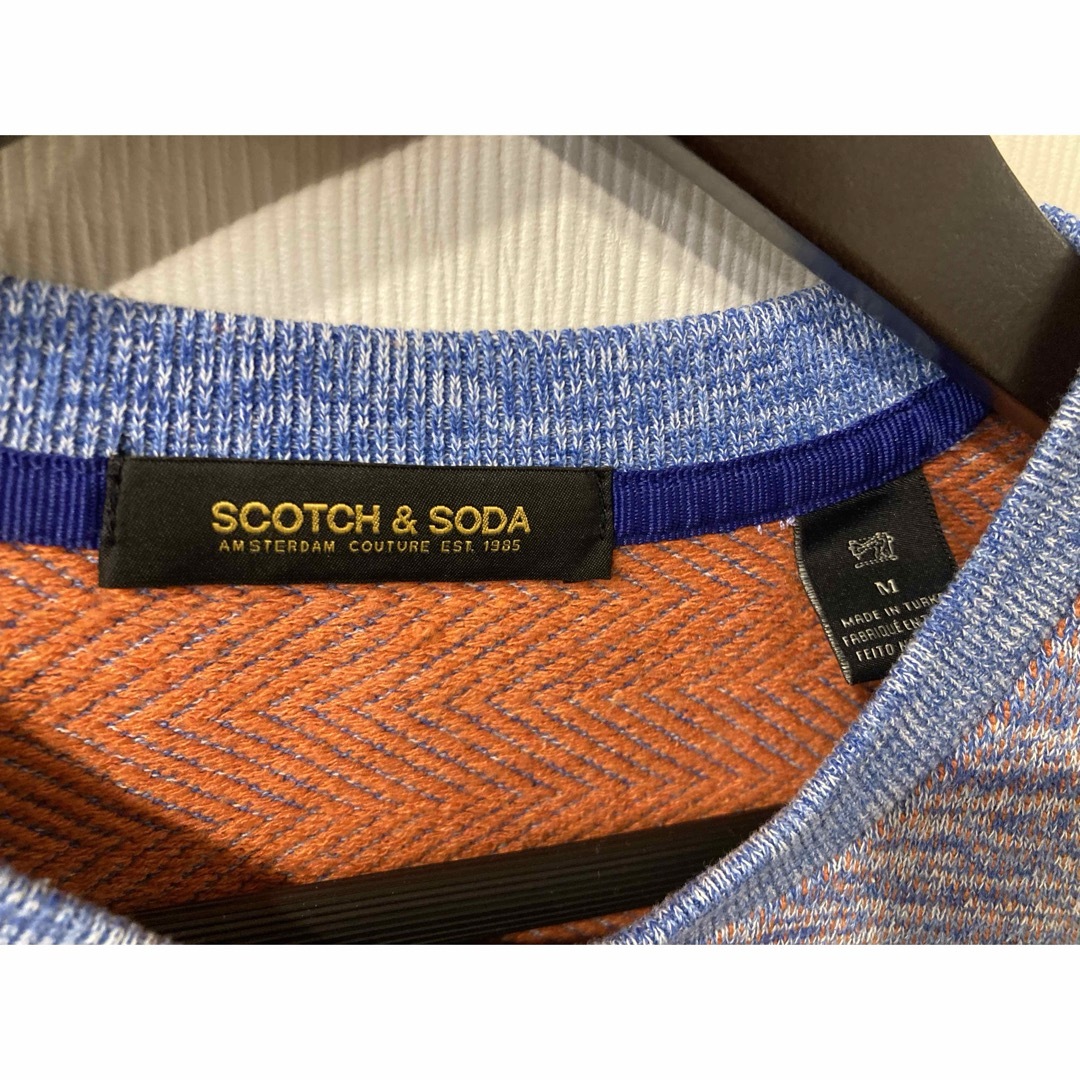 SCOTCH & SODA(スコッチアンドソーダ)のスコッチアンドソーダ パープルスウェット メンズのトップス(スウェット)の商品写真