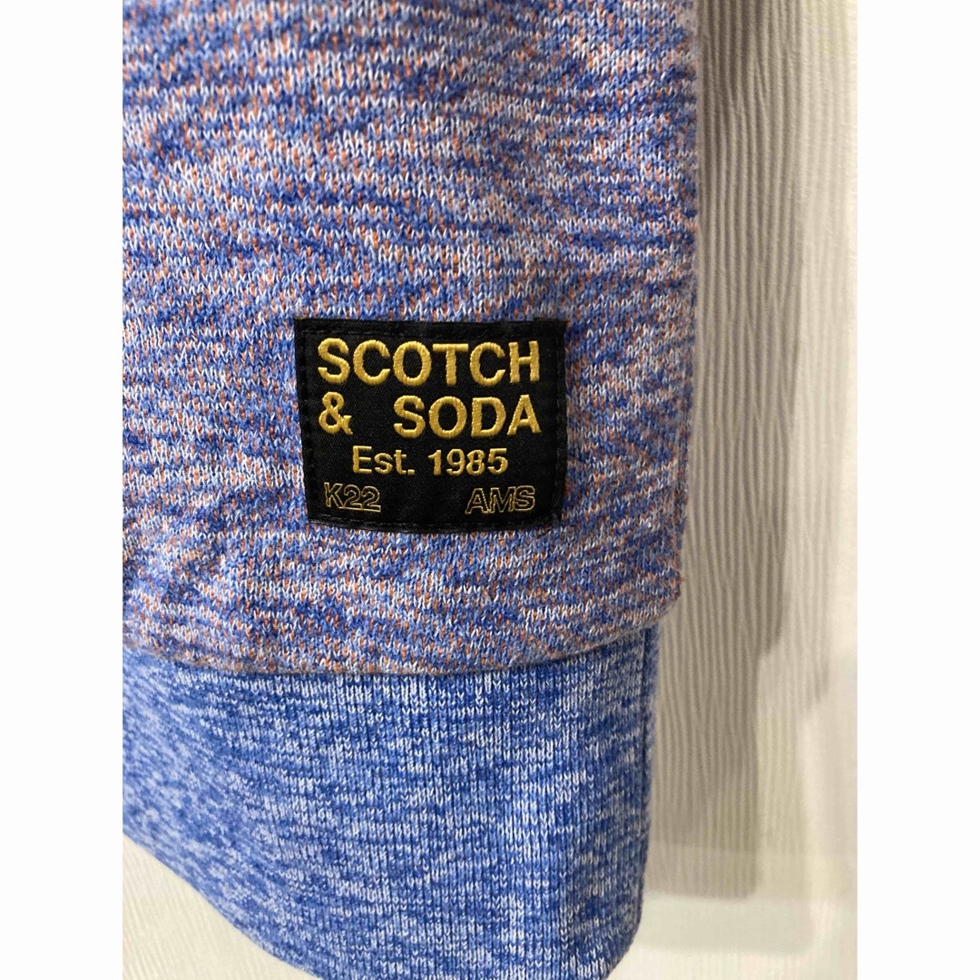 SCOTCH & SODA(スコッチアンドソーダ)のスコッチアンドソーダ パープルスウェット メンズのトップス(スウェット)の商品写真