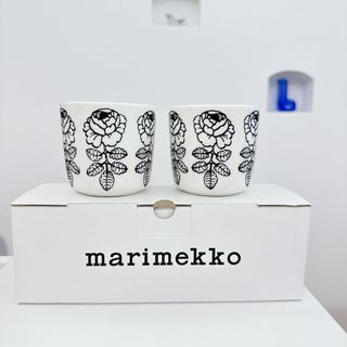 マリメッコ(marimekko)の新品未使用 マリメッコ ヴィヒキルース ラテマグ marimekko ペア(グラス/カップ)