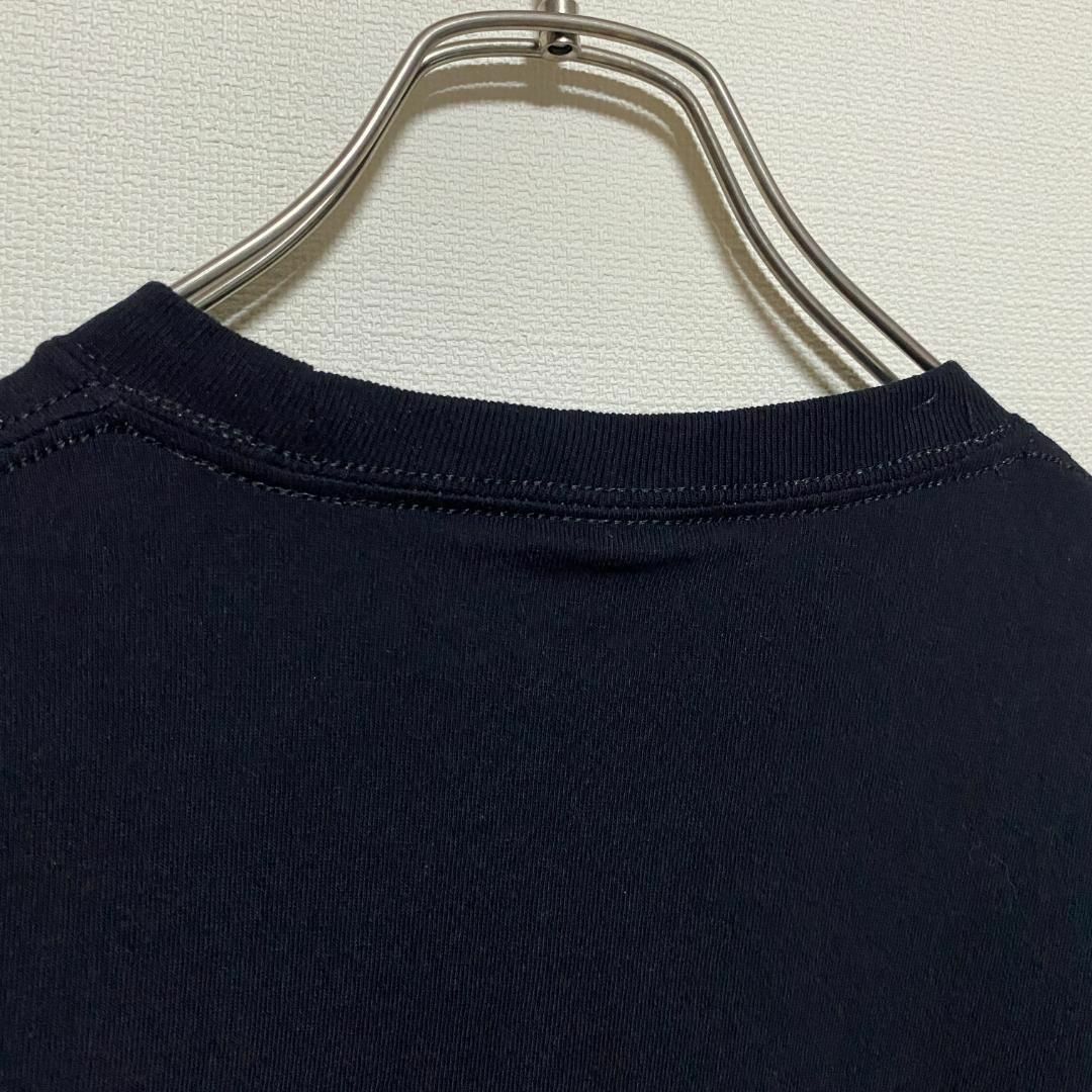 アメリカ古着　半袖　Ｔシャツ　メッセージプリント　クルーネック　ブラック　I87 メンズのトップス(Tシャツ/カットソー(半袖/袖なし))の商品写真