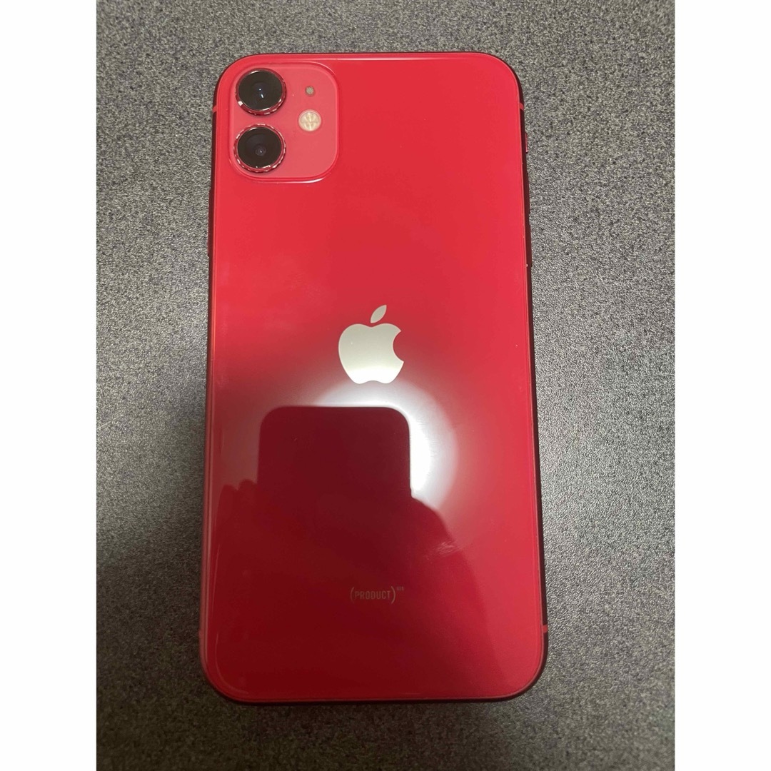 iPhone(アイフォーン)の【バッテリー新品！】iPhone11 128GB PRODUCTRED スマホ/家電/カメラのスマートフォン/携帯電話(スマートフォン本体)の商品写真