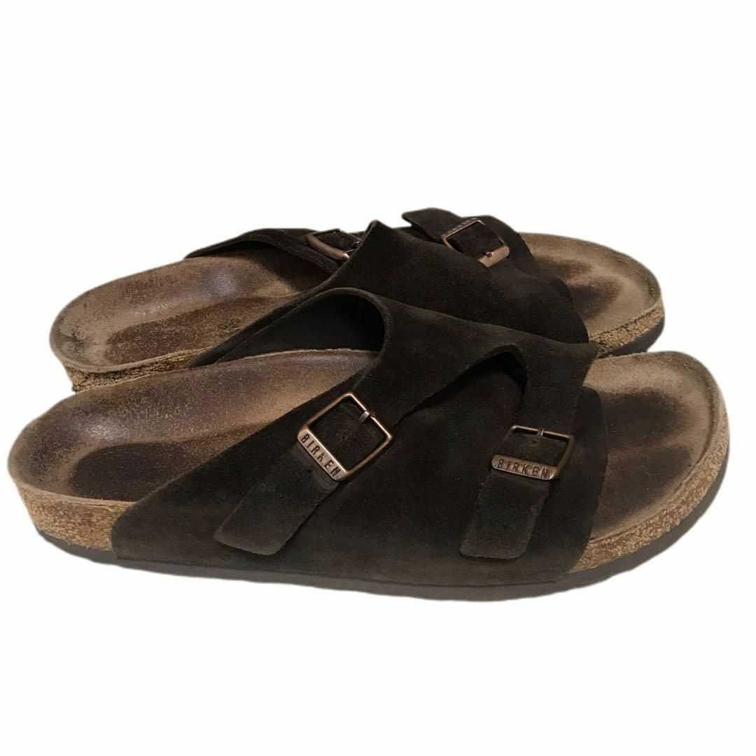 BIRKENSTOCK(ビルケンシュトック)のBIRKENSTOCK ビルケンシュトック チューリッヒ 40 ダークブラウン メンズの靴/シューズ(サンダル)の商品写真