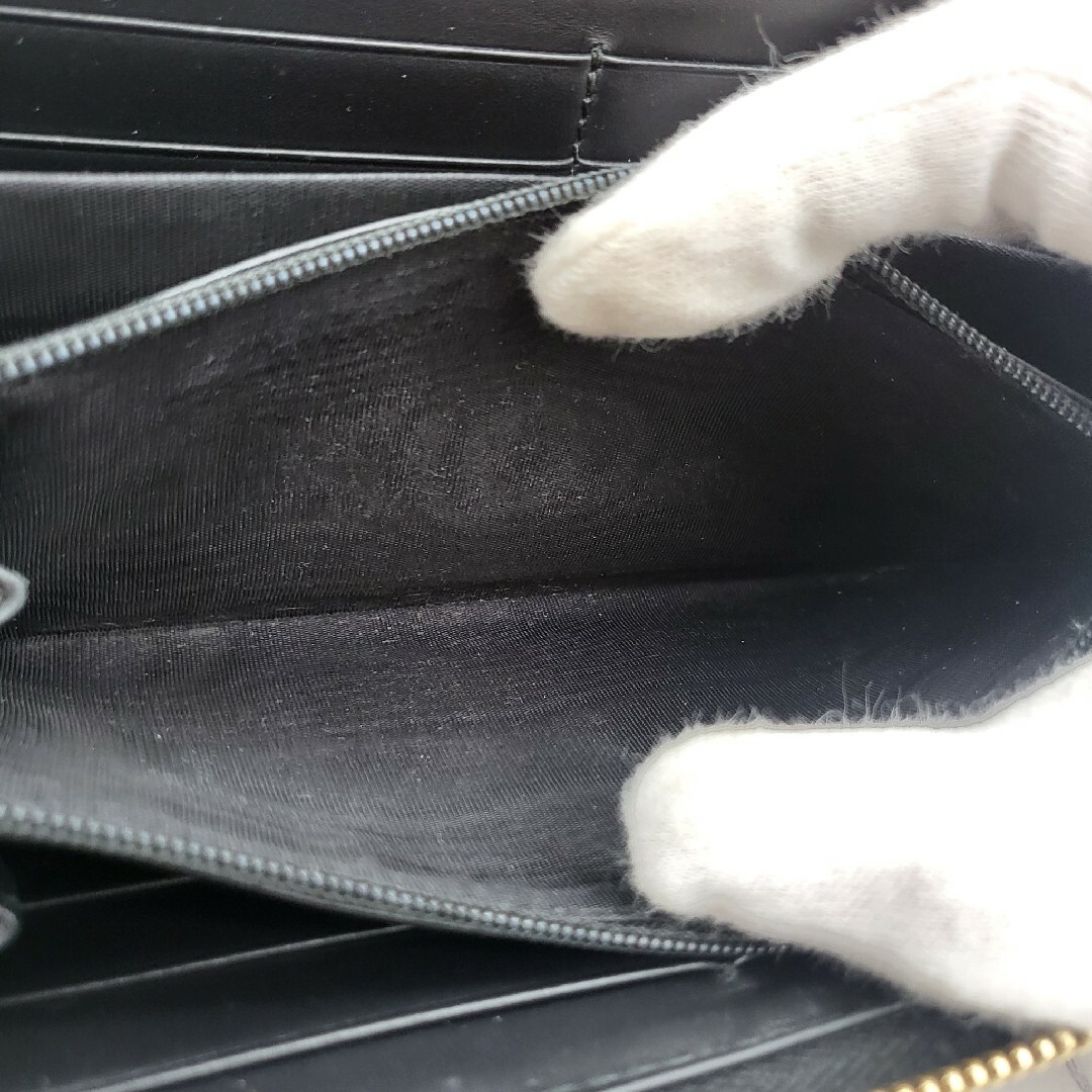 Gucci(グッチ)の【極美品】 GUCCI グッチ シマ 長財布 財布 インターロッキング 金具 レディースのファッション小物(財布)の商品写真