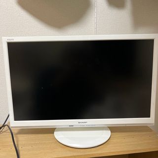 シャープ(SHARP)のSHARP  AQUOS A AD 2T-C22AD-W 22.0インチ(テレビ)