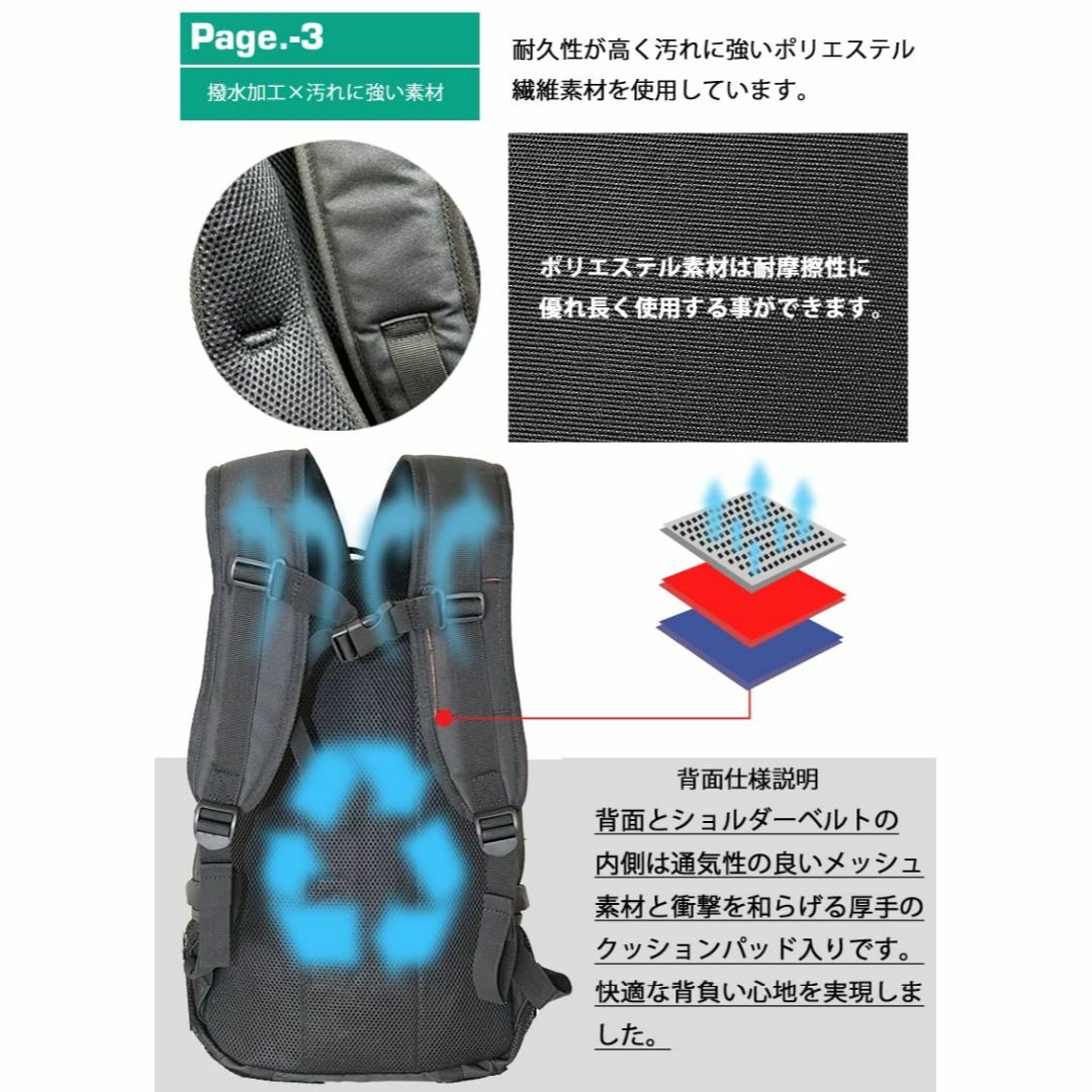 【色: 黒B】[デイライトマーケット] DayLiteMarket ロゴリュック その他のその他(その他)の商品写真