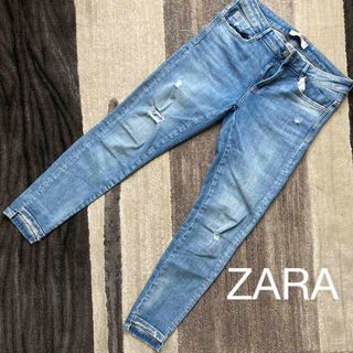 ZARA - 【送料無料】ZARA BASIC ザラ　デニム　ジーンズ　スキニー　サイズ06