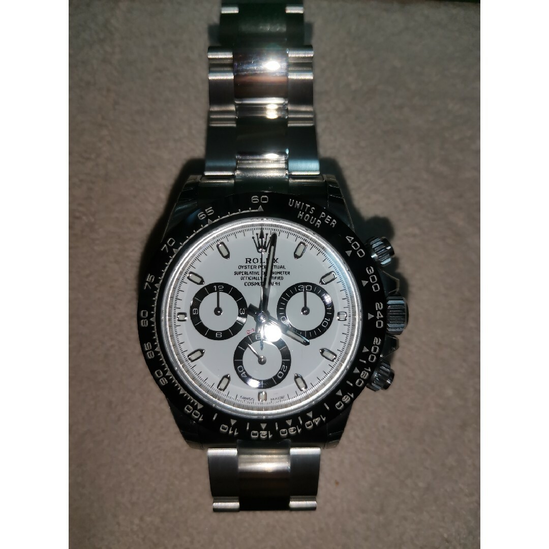ROLEX(ロレックス)のロレックス デイトナ 116500LN ホワイト 純正シール付き メンズの時計(腕時計(アナログ))の商品写真