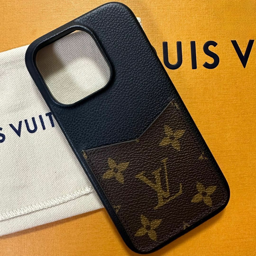 LOUIS VUITTON(ルイヴィトン)の美品✨ルイヴィトン　iPhoneケース　14PRO スマホ/家電/カメラのスマホアクセサリー(iPhoneケース)の商品写真