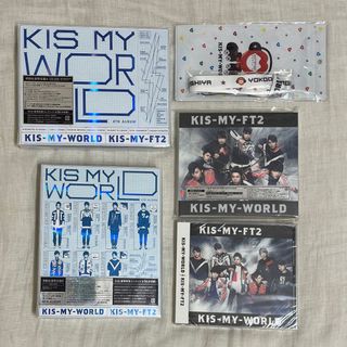 キスマイフットツー(Kis-My-Ft2)の【美品】KIS-MY-WORLD 初回生産限定盤A(ポップス/ロック(邦楽))