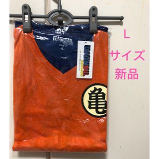 ドラゴンボール(ドラゴンボール)の『新品、未使用』ドラゴンボール Tシャツ 悟空 亀マーク Lサイズ(Tシャツ/カットソー(半袖/袖なし))