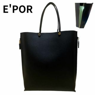 ロペ(ROPE’)の【美品】ÉPOR Y BAG Large サイドジップ 縦型トートバッグ ロペ(トートバッグ)