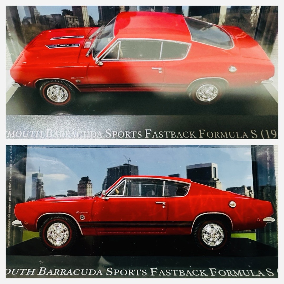 Chrysler(クライスラー)の'68 Plymouthプリムス Barracudaバラクーダ 1/43 エンタメ/ホビーのおもちゃ/ぬいぐるみ(ミニカー)の商品写真