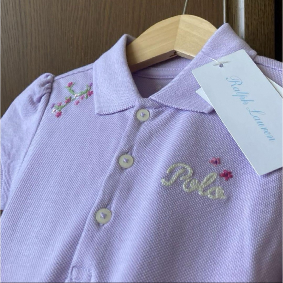 Ralph Lauren(ラルフローレン)の新品！ラルフローレン　ポロ　半袖　ワンピース　パンツ　ブルマ　セット　春　夏 キッズ/ベビー/マタニティのキッズ服女の子用(90cm~)(ワンピース)の商品写真