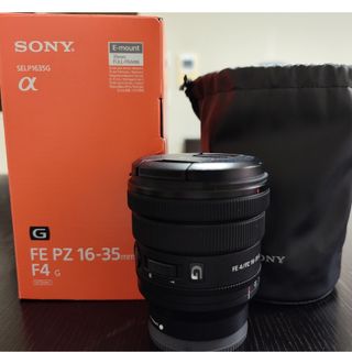 ソニー(SONY)の【美品】SONY 交換レンズ FE PZ 16-35F4 G(その他)