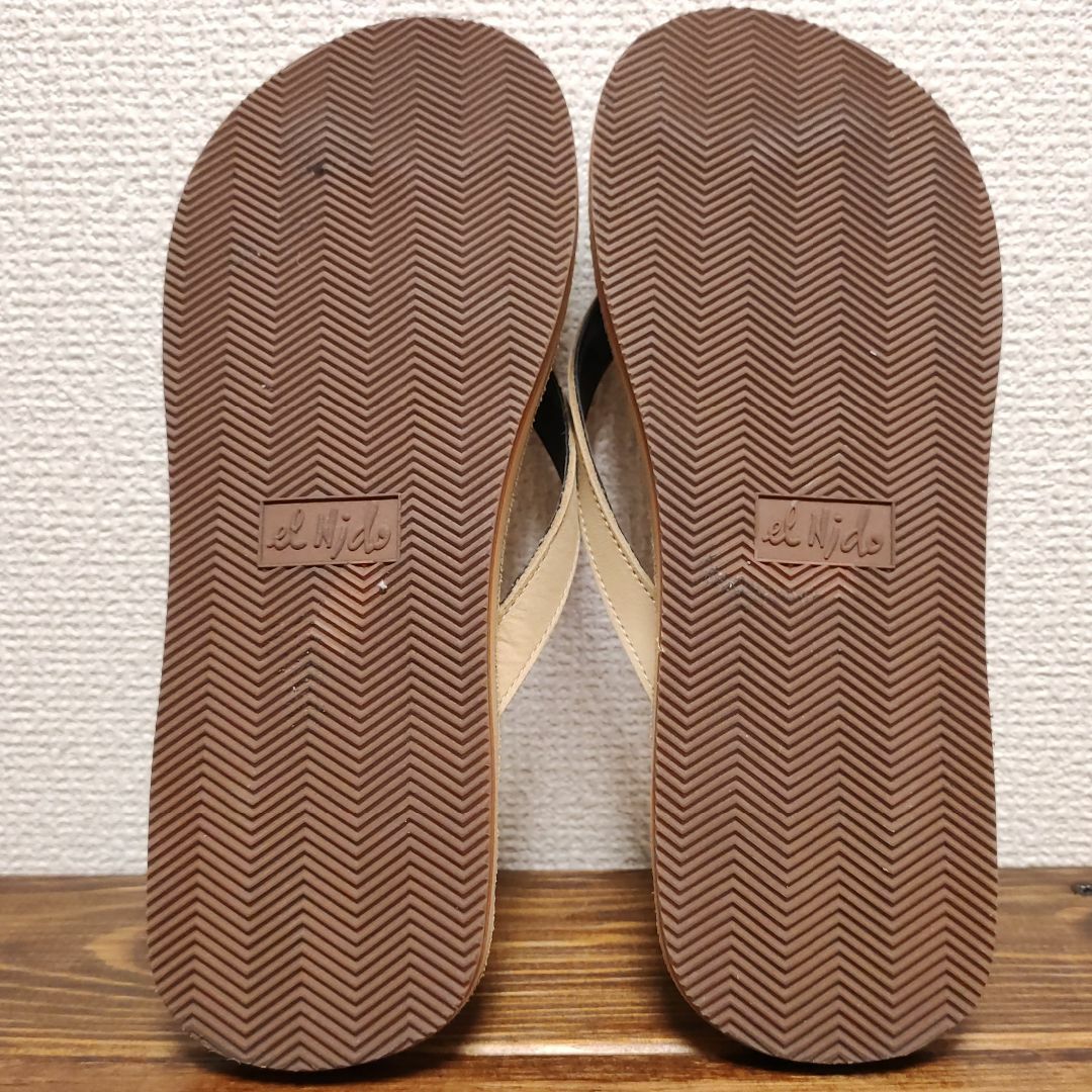 el Nido flips / エルニドフリップス　ヌバックサンダル レディースの靴/シューズ(サンダル)の商品写真