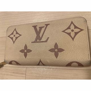 ルイヴィトン(LOUIS VUITTON)のルイヴィトン　長財布　バイカラー　モノグラム　ジッピーウォレット(財布)