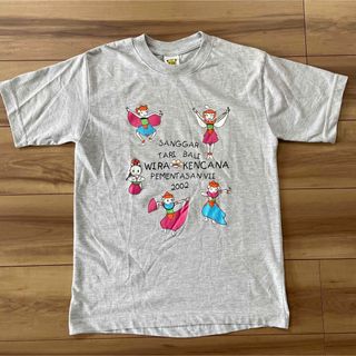 インドネシア　バリ　お土産Tシャツ　古着(Tシャツ/カットソー(半袖/袖なし))