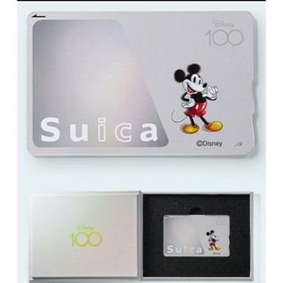 Disney - Disney 100　記念　Suica カード&収納ボックス　ミッキーマウス