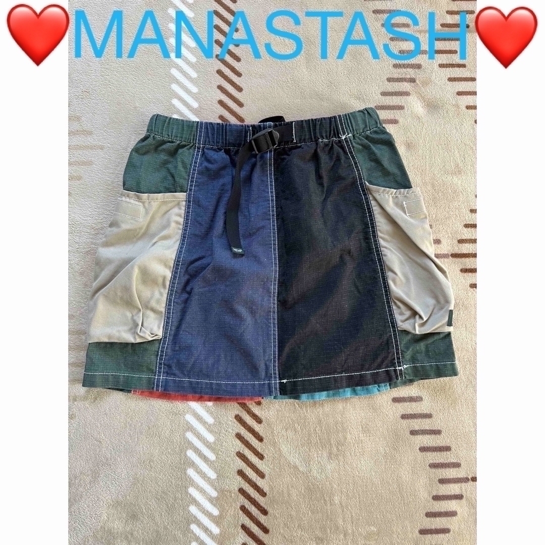 MANASTASH(マナスタッシュ)の❤️MANASTASH❤️マナスタッシュ❤️カラフル❤️スカート❤️ レディースのスカート(ひざ丈スカート)の商品写真