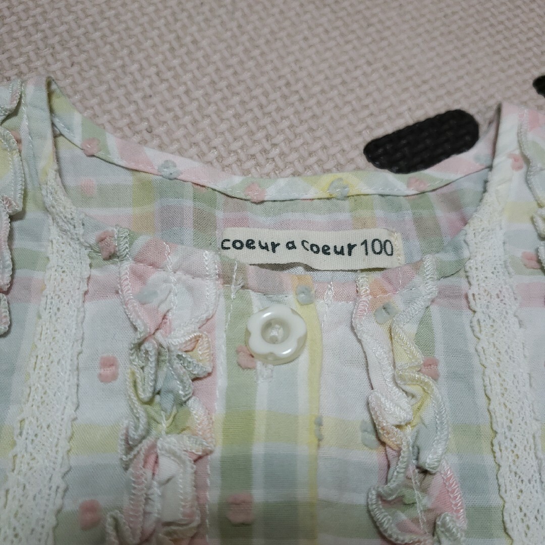 coeur a coeur(クーラクール)のクーラクール ワンピース キッズ/ベビー/マタニティのキッズ服女の子用(90cm~)(ワンピース)の商品写真