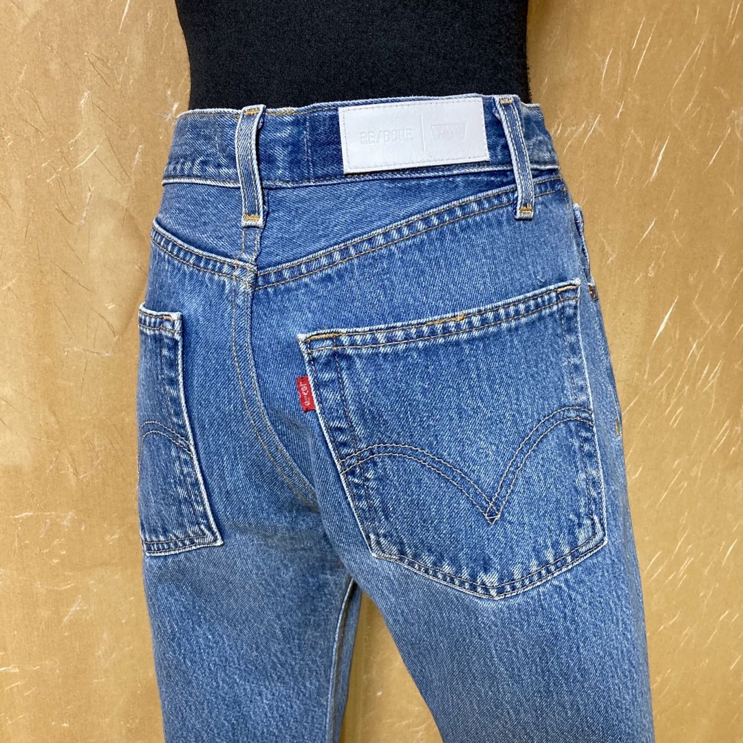 RE/DONE(リダン)のREDONE リーバイス HIGH RISE CROP USA製 カスタム 25 レディースのパンツ(デニム/ジーンズ)の商品写真