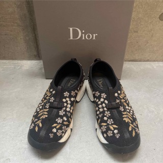 クリスチャンディオール(Christian Dior)のdior フュージョンフラワー　スニーカー　スリッポン(スニーカー)