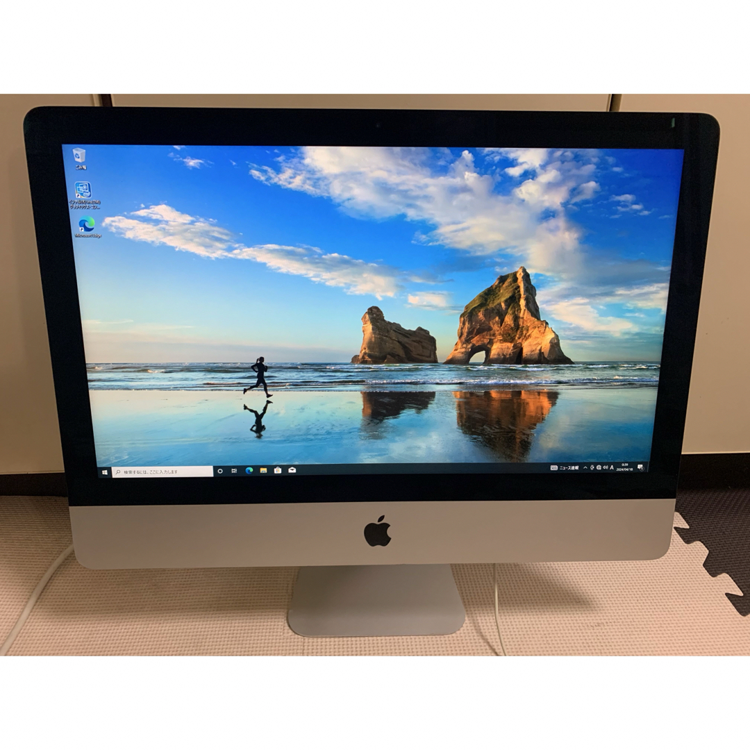 Apple(アップル)のApple iMac 21.5インチ　A1418 SSD  office スマホ/家電/カメラのPC/タブレット(デスクトップ型PC)の商品写真