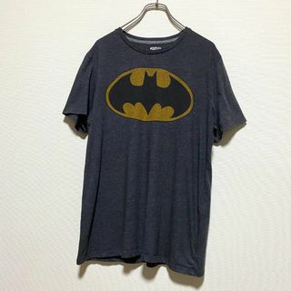 オールドネイビー(Old Navy)のアメリカ古着　バットマン　BATMAN　ロゴ　プリント　半袖　Tシャツ　I120(Tシャツ/カットソー(半袖/袖なし))