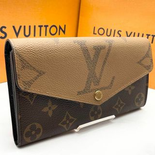 ルイヴィトン(LOUIS VUITTON)のルイヴィトン モノグラム ポルトフォイユ サラ ジャイアント リバース 長財布(財布)