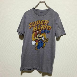 ニンテンドウ64(NINTENDO 64)のアメリカ古着　スーパーマリオ　SUPER MARIO　半袖　Tシャツ　I121(Tシャツ/カットソー(半袖/袖なし))