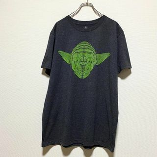 ディズニー(Disney)のアメリカ古着　ヨーダ　スターウォーズ　半袖　Tシャツ　Disney　I122(Tシャツ/カットソー(半袖/袖なし))