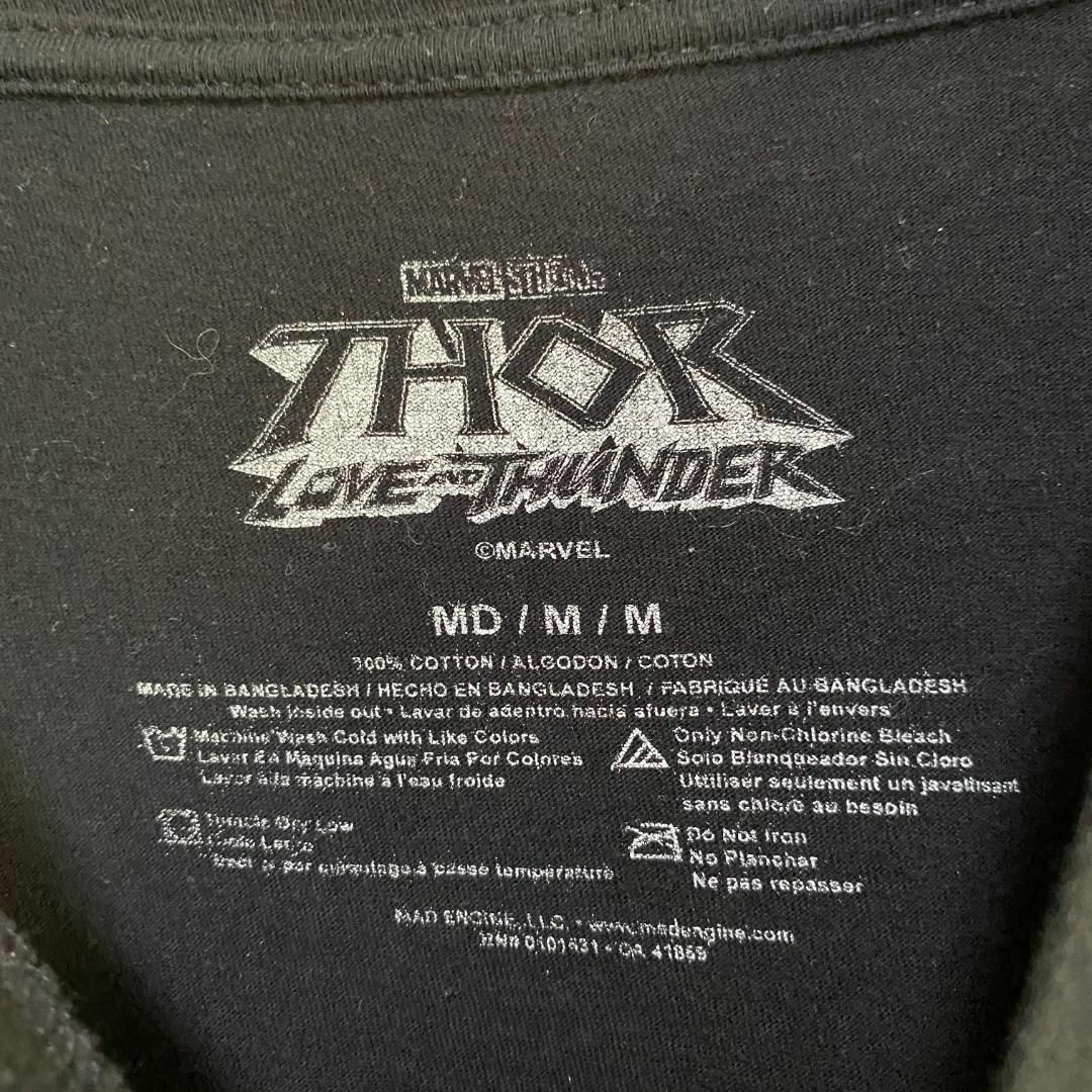 MARVEL(マーベル)のアメリカ古着　ソー ラブ＆サンダー　マイティ・ソー 半袖　Tシャツ　映画 メンズのトップス(Tシャツ/カットソー(半袖/袖なし))の商品写真