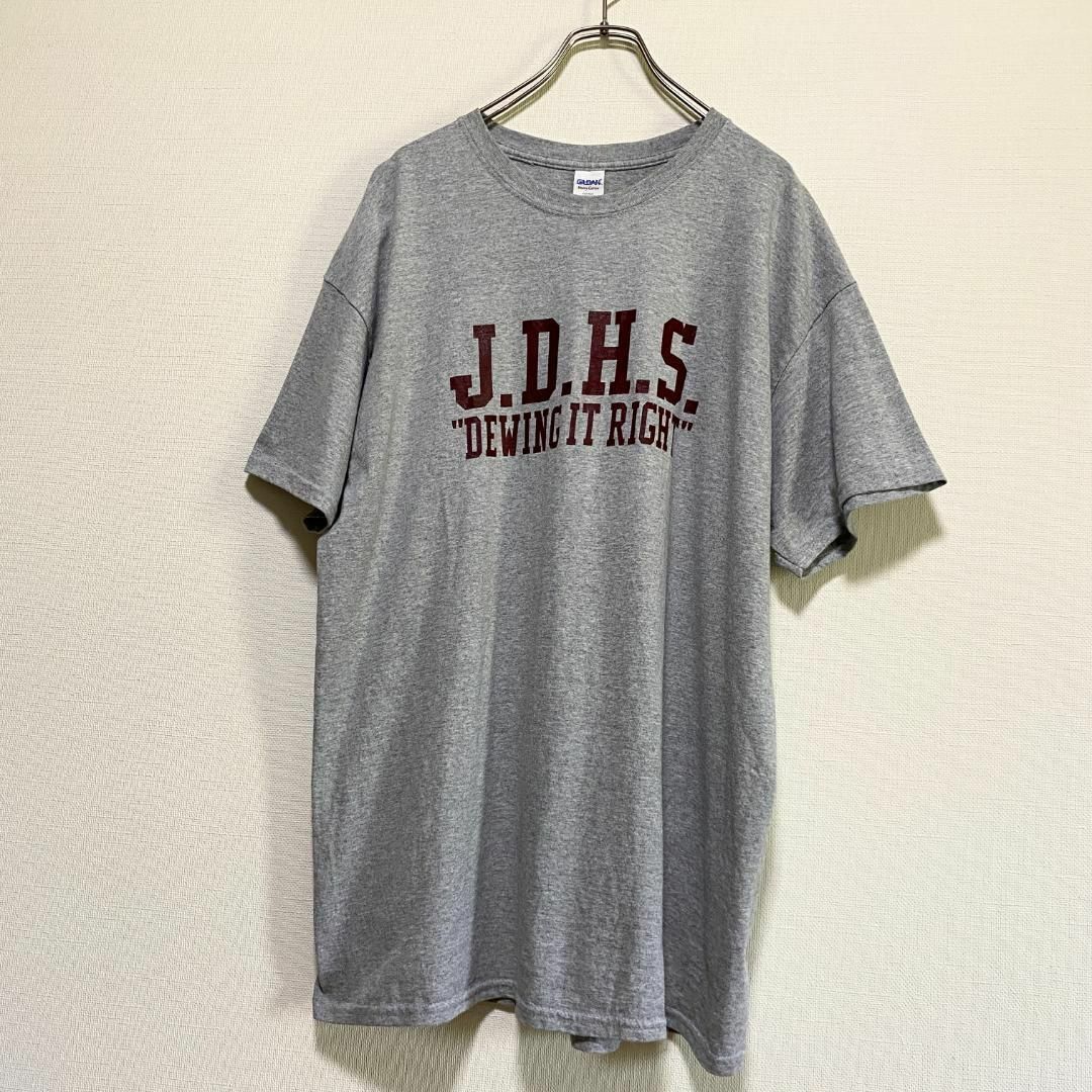 GILDAN(ギルタン)のアメリカ古着　プリント　半袖　Tシャツ　クルーネック　XLサイズ　I133 メンズのトップス(Tシャツ/カットソー(半袖/袖なし))の商品写真