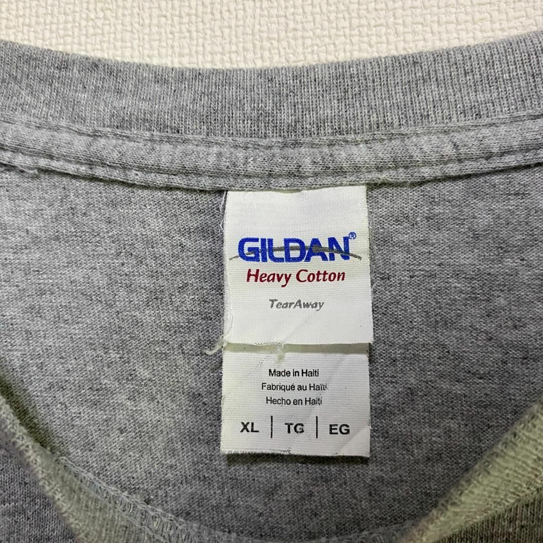 GILDAN(ギルタン)のアメリカ古着　プリント　半袖　Tシャツ　クルーネック　XLサイズ　I133 メンズのトップス(Tシャツ/カットソー(半袖/袖なし))の商品写真