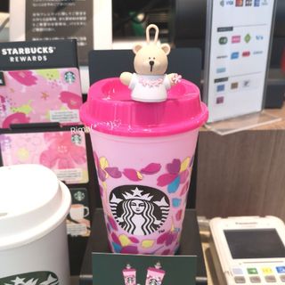 スターバックス(Starbucks)のスタバ　さくら　SAKURA2024  リユーザブルカップ　ベアリスタ　新品(グラス/カップ)