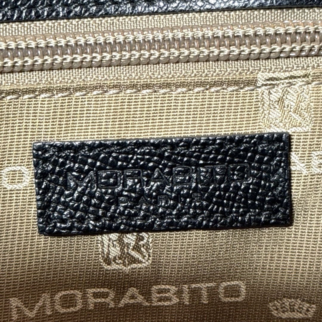 MORABITO(モラビト)の【美品】MORABITO サフィアーノ レザー BLACK A4 ハンドバッグ レディースのバッグ(ハンドバッグ)の商品写真