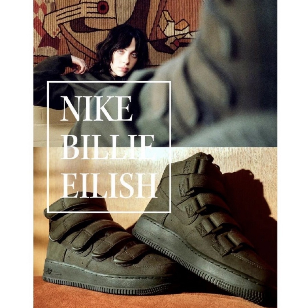 NIKE(ナイキ)のNIKE ビリーアイリッシュエアフォース1 24cm レディースの靴/シューズ(スニーカー)の商品写真