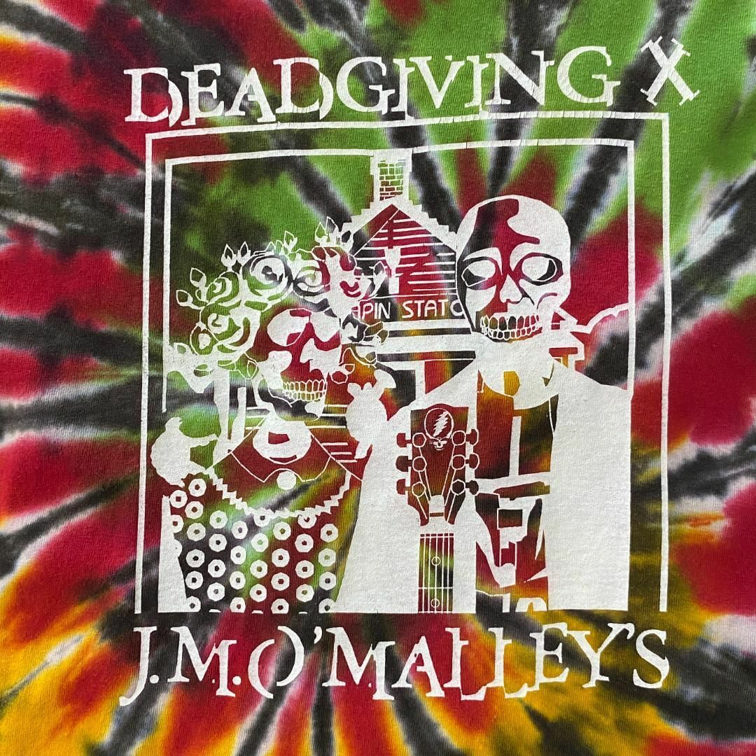 GILDAN(ギルタン)のアメリカ古着　J.M. OMalleys　音楽BAR　半袖　Tシャツ　タイダイ メンズのトップス(Tシャツ/カットソー(半袖/袖なし))の商品写真