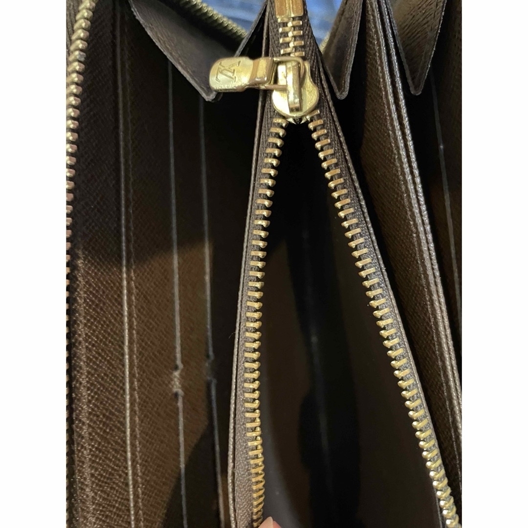 LOUIS VUITTON(ルイヴィトン)のルイヴィトン ダミエ ジッピーウォレット長財布 レディースのファッション小物(財布)の商品写真