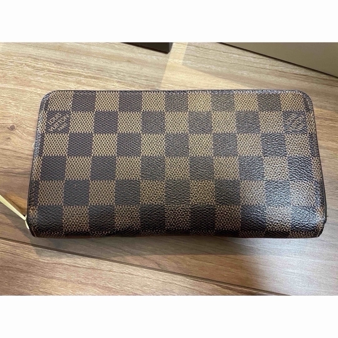 LOUIS VUITTON(ルイヴィトン)のルイヴィトン ダミエ ジッピーウォレット長財布 レディースのファッション小物(財布)の商品写真