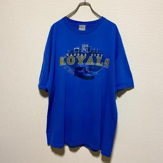 ヴィンテージ(VINTAGE)のアメリカ古着　NFL　カンザスシティチーフス　半袖　Tシャツ　アメフト　Q190(Tシャツ/カットソー(半袖/袖なし))